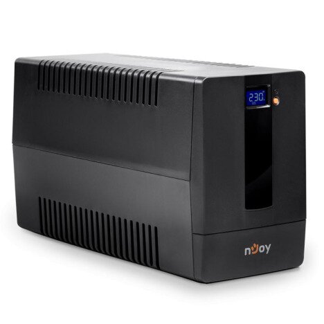 UPS nJoy Horus Plus 1500, 1500VA900W, Afisaj LCD cu ecran tactil, 4 Prize Schuko cu Protectie, Repor